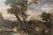 Landscape with River and Figures df